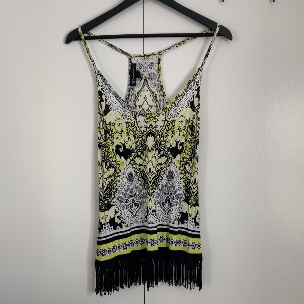 INC Tank Top with Tassels, Small